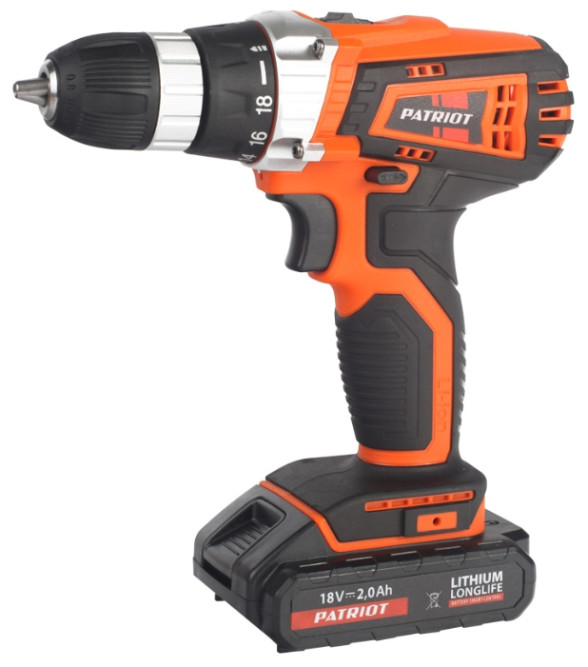 Дрель-шуруповерт аккумуляторная Patriot BR 181LI в Екатеринбурге