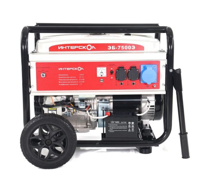 Электростанция бензиновая Интерскол ЭБ-7500Э в Екатеринбурге