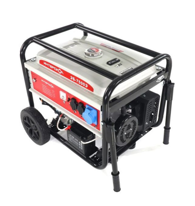 Электростанция бензиновая Интерскол ЭБ-7500Э в Екатеринбурге