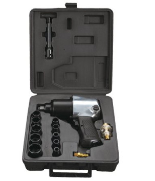 Пневмогайковерт ударный FUBAG IW580 1/2" С НАБОРОМ В КЕЙСЕ