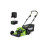 Газонокосилка аккумуляторная Greenworks Арт. 2502907UB, 60V, 46 см, самоходная, бесщеточная, с 1хАКБ 4 Ач. и ЗУ