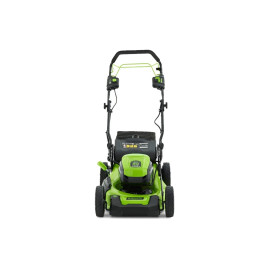 Газонокосилка аккумуляторная Greenworks Арт. 2502907UB, 60V, 46 см, самоходная, бесщеточная, с 1хАКБ 4 Ач. и ЗУ