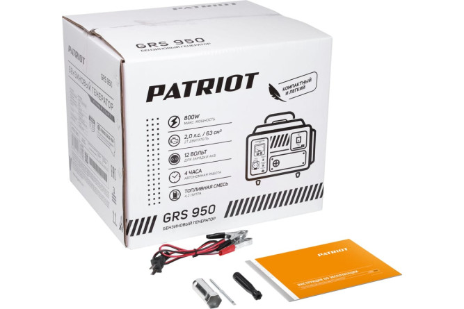 Генератор бензиновый PATRIOT GRS 950 в Екатеринбурге