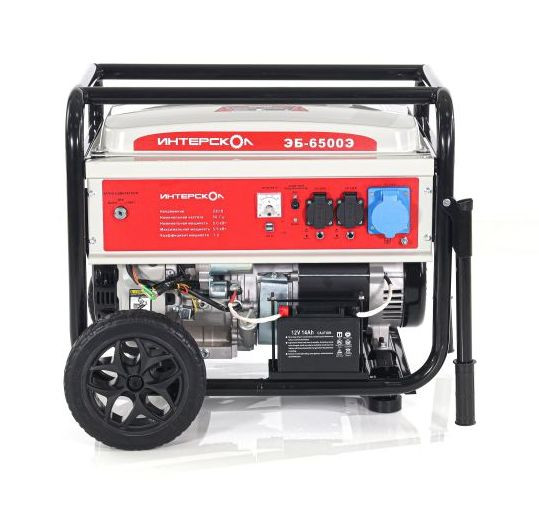 Электростанция бензиновая Интерскол ЭБ-6500Э в Екатеринбурге