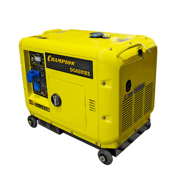 Дизельный генератор Champion DG6501ES+ATS в Екатеринбурге