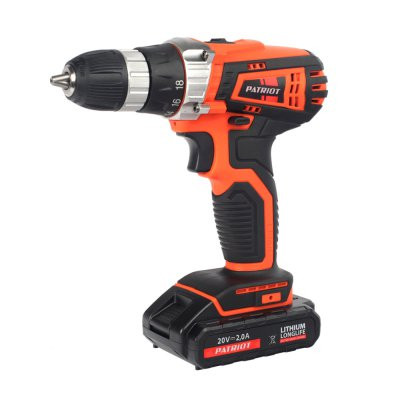 Дрель-шуруповерт аккумуляторная Patriot BR 201LI-H в Екатеринбурге