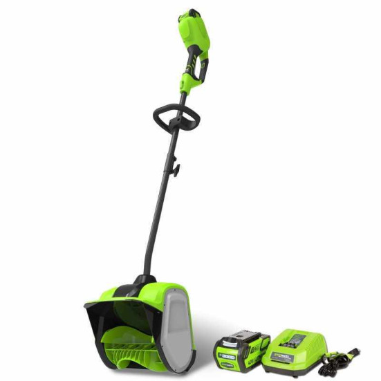 Снегоуборщик аккумуляторный Greenworks 40V, 30 см, бесщёточный комплект АКБ и ЗУ в Екатеринбурге