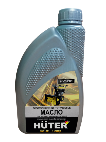 Масло моторное 5W-30 синтетическое для четырёхтактных двигателей, для техники Huter, 1л. в Екатеринбурге