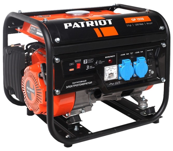 Бензогенератор Patriot GP 1510 в Екатеринбурге