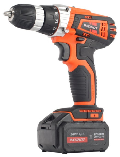 Дрель-шуруповерт аккумуляторная Patriot BR 241LI в Екатеринбурге