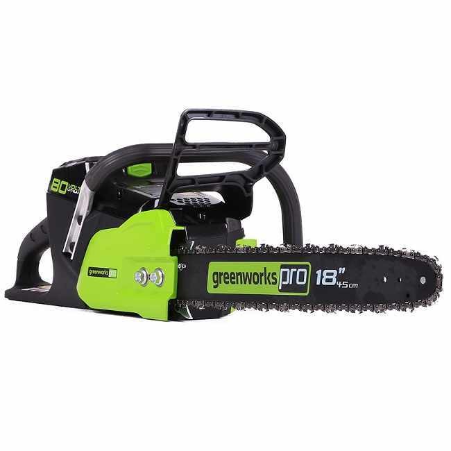 Аккумуляторная Бесщёточная Цепная Пила Greenworks 80V Pro 80V (45 см) GD80CS50 в Екатеринбурге