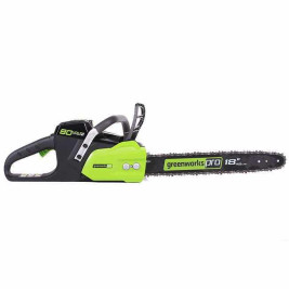 Аккумуляторная Бесщёточная Цепная Пила Greenworks 80V Pro 80V (45 см) GD80CS50