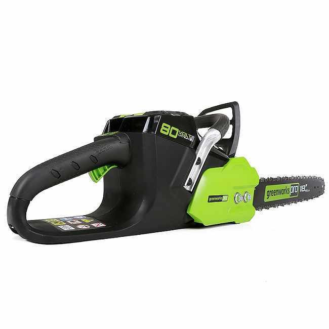 Аккумуляторная Бесщёточная Цепная Пила Greenworks 80V Pro 80V (45 см) GD80CS50 в Екатеринбурге