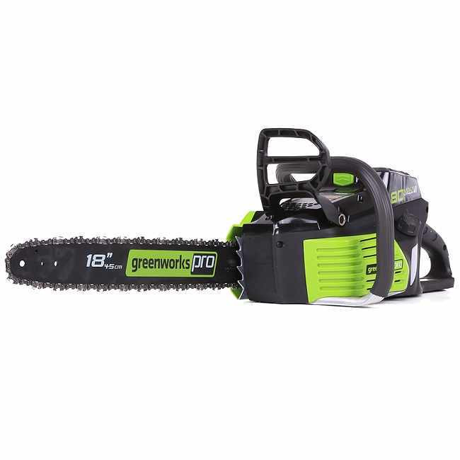 Аккумуляторная Бесщёточная Цепная Пила Greenworks 80V Pro 80V (45 см) GD80CS50 в Екатеринбурге
