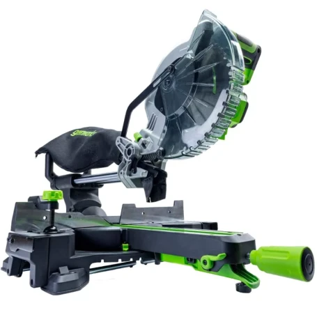 Торцовочная пила акк. Greenworks GD24MS216, 24V, б/щ, 4800 об/мин, 216x30мм,рез 65х310мм,c 1х5 АКБ Ач и ЗУ в Екатеринбурге