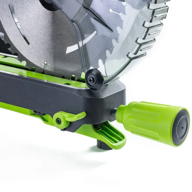 Торцовочная пила акк. Greenworks GD24MS216, 24V, б/щ, 4800 об/мин, 216x30мм,рез 65х310мм,c 1х5 АКБ Ач и ЗУ в Екатеринбурге