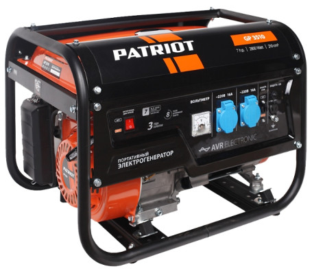Бензогенератор Patriot GP 3510 в Екатеринбурге