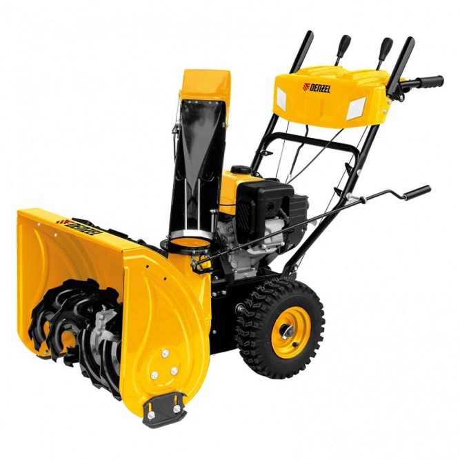 Бензиновая снегоуборочная машина DENZEL SBM 610S PRO в Екатеринбурге