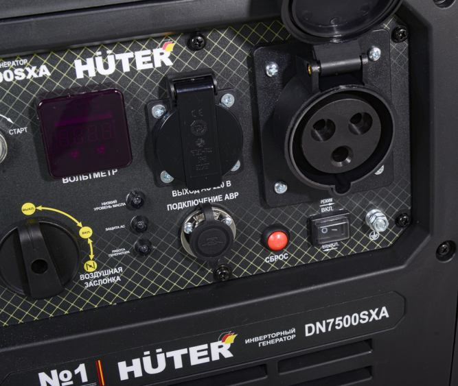 Генератор инверторный Huter DN7500SXA (электростартер) в Екатеринбурге