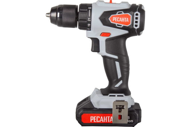 Дрель-шуруповерт аккумуляторная Ресанта ДА-20-2ЛК-Б (бесщеточн.двиг.) в Екатеринбурге