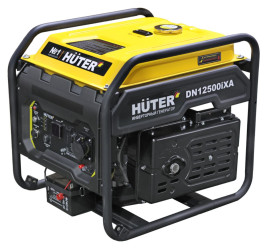 Генератор инверторный Huter DN12500iXA (электростартер)