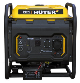 Генератор инверторный Huter DN12500iXA (электростартер)