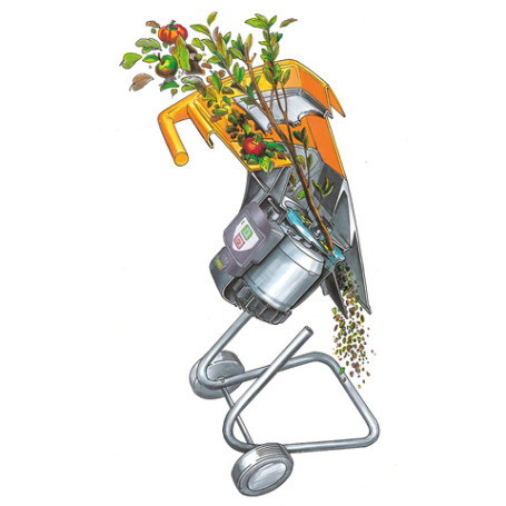 Садовый измельчитель STIHL GHE 105 электрический в Екатеринбурге