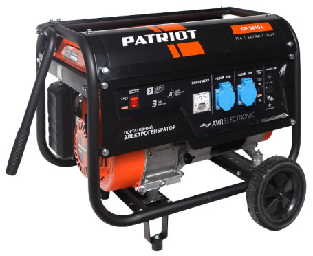 Бензогенератор Patriot GP 3810L в Екатеринбурге