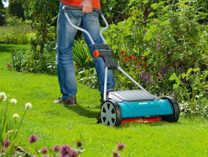 Газонокосилка барабанная механическая GARDENA 400C 04022-20.000.00