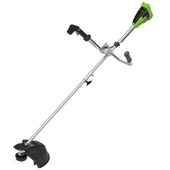 Триммер аккумуляторный Greenworks GD40BCB, 40V, 40 см, бесщеточный, с 1хАКБ 8Ач и ЗУ в Екатеринбурге