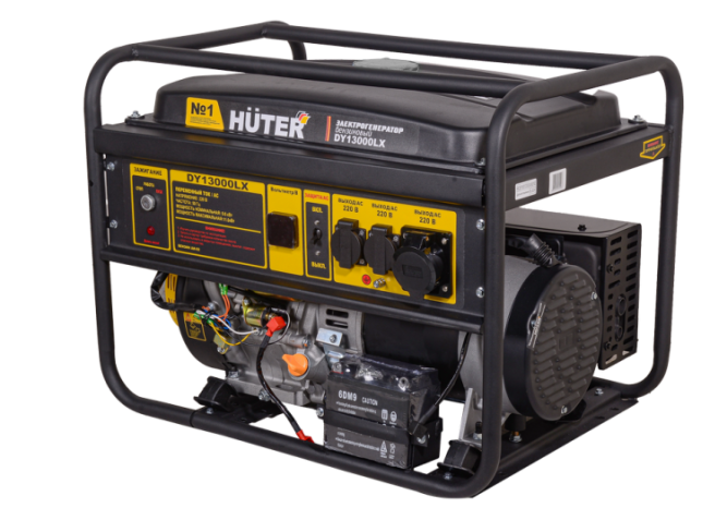Бензогенератор Huter DY13000LX в Екатеринбурге