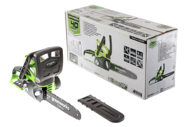 Аккумуляторная Цепная пила Greenworks G-MAX 40V (30 см) G40CS30 в Екатеринбурге