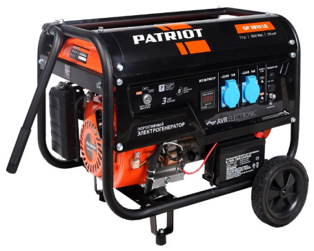 Бензогенератор Patriot GP 3810LE в Екатеринбурге