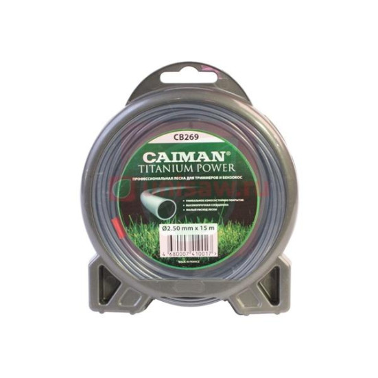 Профессиональная леска Сaiman Titanium Power 2,5 мм/15 м в Екатеринбурге