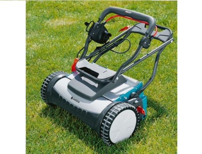 Газонокосилка барабанная электрическая GARDENA 380 EC 04028-20.000.00