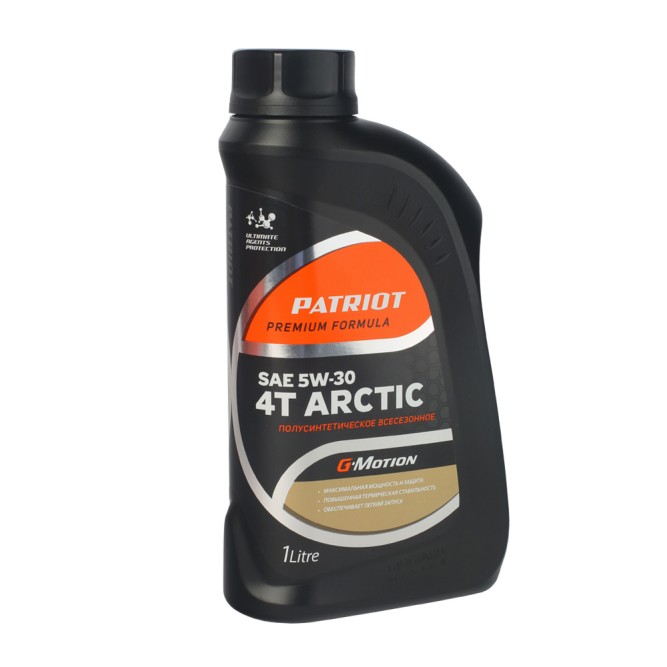 Масло полусинтетическое PATRIOT G-Motion 5W30 4Т ARCTIC 1л в Екатеринбурге