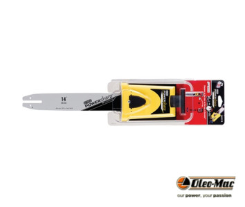 Шина Oleo-Mac PS 14&amp;quot;+ заточное устройство для комплекта PS53E PowerSharp