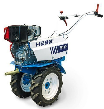 Мотоблок Нева МБ-23-СД23 с двигателем Subaru DY23-2D