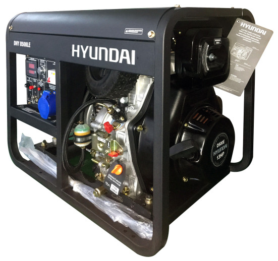 Дизельный генератор Hyundai DHY 8500LE в Екатеринбурге