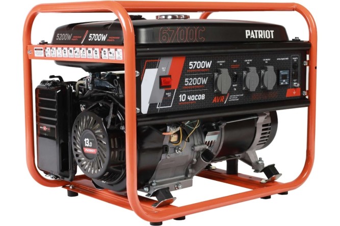 Генератор бензиновый PATRIOT GRS 6700C в Екатеринбурге