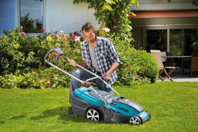 Газонокосилка электрическая GARDENA PowerMax 37 E 04075