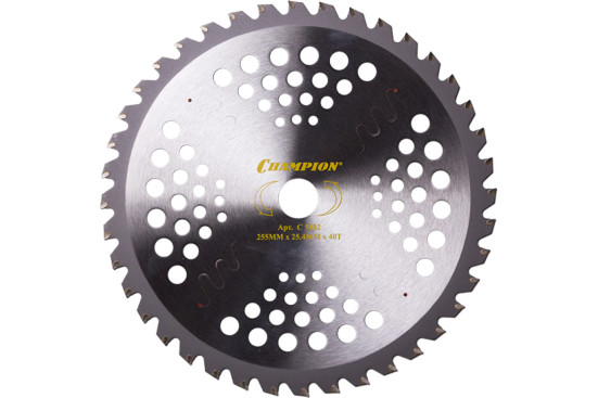 Нож с зубцами из твердого сплава Champion Ninja 40/255/25,4 (SRM-330ES/SRM-350ES,4605) в Екатеринбурге
