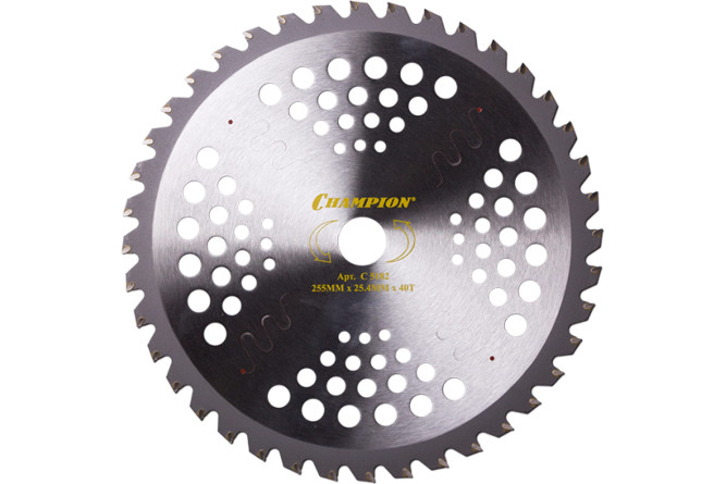 Нож с зубцами из твердого сплава Champion Ninja 40/255/25,4 (SRM-330ES/SRM-350ES,4605) в Екатеринбурге