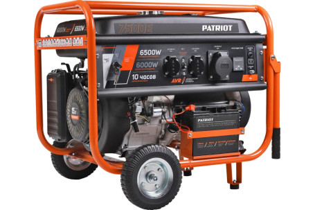 Генератор бензиновый PATRIOT GRS 7500E в Екатеринбурге