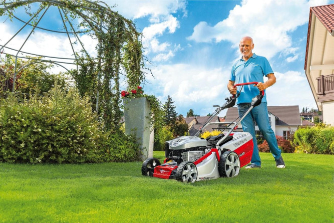 Бензиновая газонокосилка AL-KO Highline 475 VS