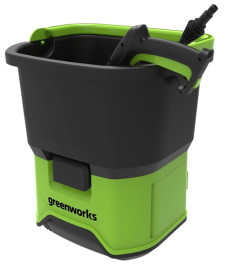 Мойка высокого давления Greenworks GDC40 (70 бар) 300 л/час без АКБ и ЗУ