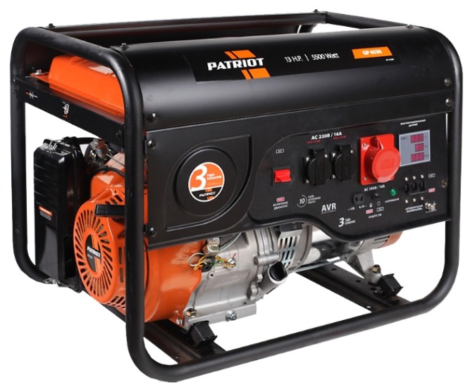 Бензогенератор Patriot GP 6530 в Екатеринбурге