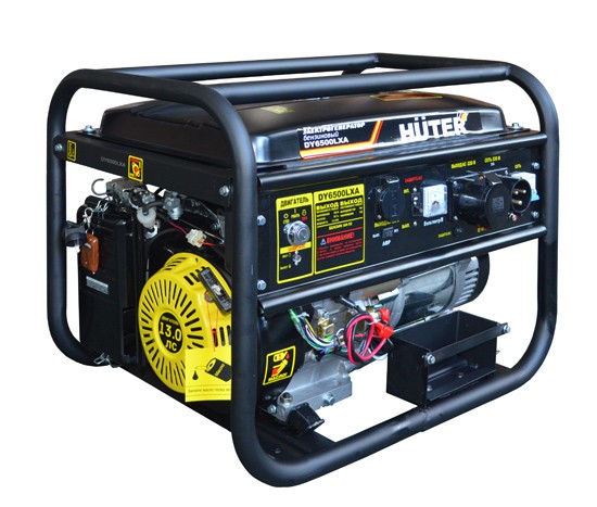 Бензогенератор Huter DY6500LXA в Екатеринбурге