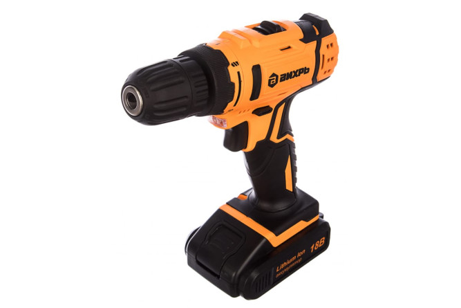 Дрель-шуруповерт аккумуляторная Вихрь ДА-18Л-2 (2,0 А/ч) в Екатеринбурге