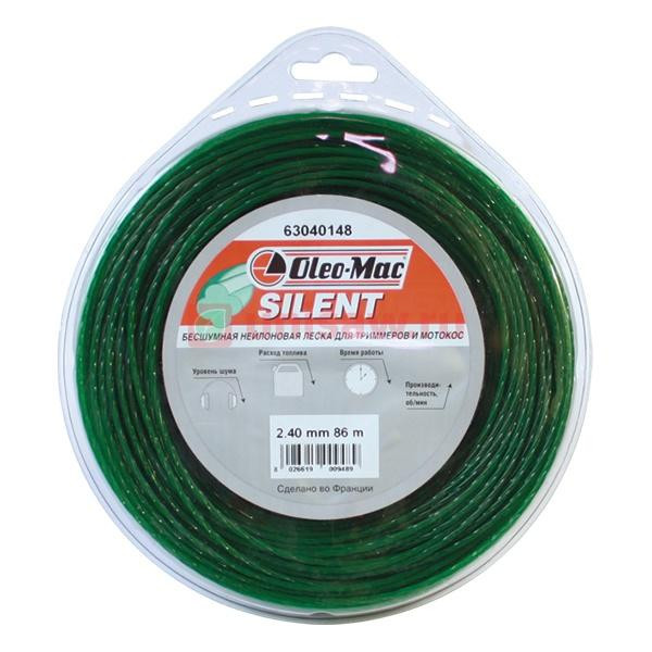 Леска 2.4мм 86м silent Блистер 40шт/кор в Екатеринбурге